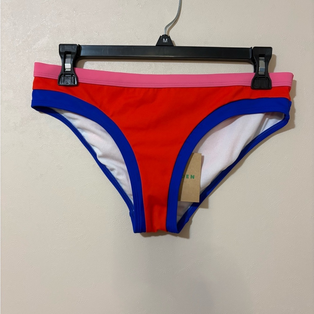 NWT Santorini Boden swim bottoms color block women’s juniors size 4